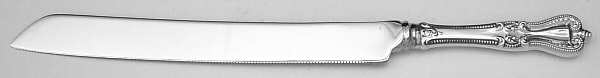 Old Colonial (Sterling, 1895, No Monograms) Cake Slicer with Stainless Blade