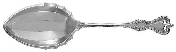 Old Colonial (Sterling, 1895, No Monograms) Large Jelly Spoon by Towle Silver