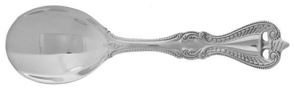 Old Colonial (Sterling, 1895, No Monograms) Small Short Handle Chocolate Spoon