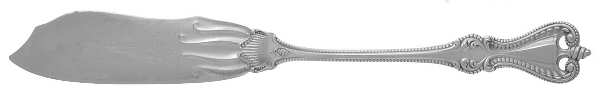 Old Colonial (Sterling, 1895, No Monograms) Flat Handle Master Butter Knife by Towle Silver