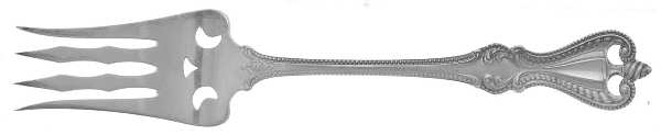 Old Colonial (Sterling, 1895, No Monograms) Old Style Salad Fork