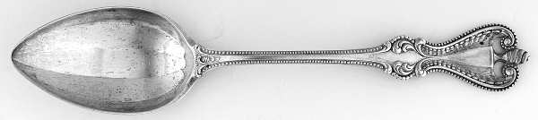 Old Colonial (Sterling, 1895, No Monograms) Small Tablespoon (Serving Spoon)