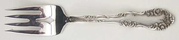 Old English (Sterling, 1892, No Monos) Dessert Fork