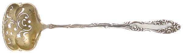 Old English (Sterling, 1892, No Monos) Large Sugar Sifter by Towle Silver