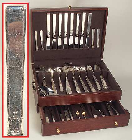 Old Lace (Sterling, 1939, No Monograms) 69 Piece Set