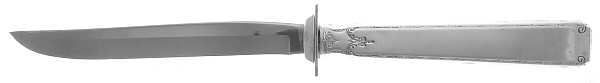 Old Lace (Sterling, 1939, No Monograms) Individual Steak Knife w/Bevel Blade