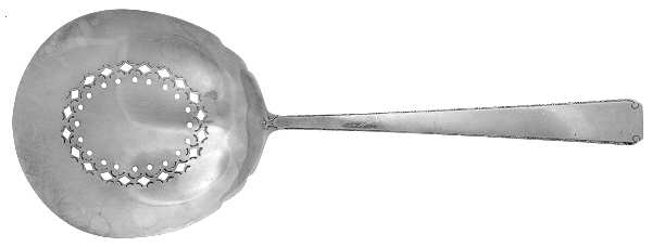 Old Lace (Sterling, 1939, No Monograms) Tomato Server, Solid Piece