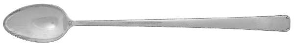 Old Lace (Sterling, 1939, No Monograms) Iced Tea Spoon