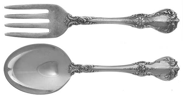 Old Master (Sterling, 1942) 2 Pc Baby Set (BF, BS)