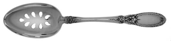 Old Mirror (Sterling, 1940) Pierced Tablespoon (Serving Spoon) HC