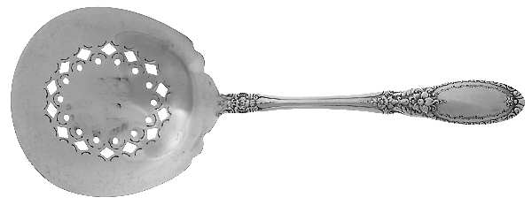 Old Mirror (Sterling, 1940) Pierced Almond Spoon
