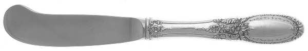 Old Mirror (Sterling, 1940) Butter Spreader Hollow Hdl-Paddle/Stainless Blade