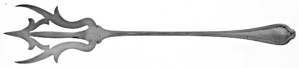 Paul Revere (Sterling, 1906) Large Lettuce Serving Fork