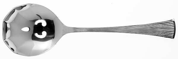 Peacock (Stainless) Solid Pierced Casserole Spoon