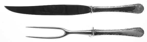 Petit Point (Sterling, 1957) Small Stainless Blade 2-Piece Steak Carving Set