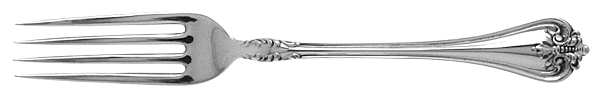Richmond (Sterling, 1901, No Monograms) Fork by Towle Silver