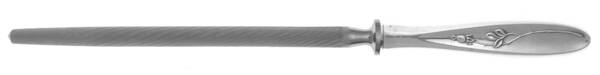Rose Solitaire (Sterling, 1954) Sharpener Knife with Steel Rod HC