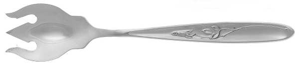 Rose Solitaire (Sterling, 1954) Ice Cream Fork CM