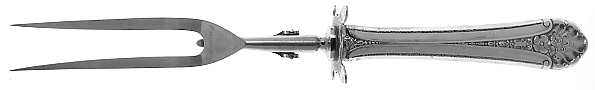 Royal Windsor (Sterling, 1935) Large Stainless-Prong Roast Carving Fork