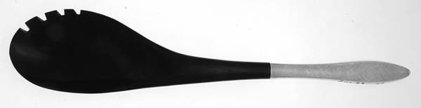R.S.V.P. (Sterling, 1965, No Monograms) Salad Serving Fork with Plastic Prongs