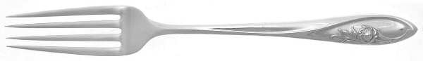 Sculptured Rose (Sterling, 1961) Youth Fork