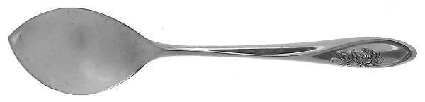 Sculptured Rose (Sterling, 1961) Large Solid Jelly Server