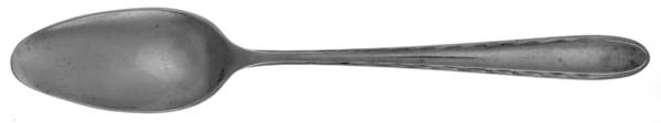 Silver Flutes (Sterling, 1941, No Monograms) Spoon-Fruit/Orange