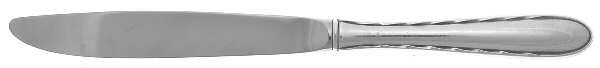 Silver Flutes (Sterling, 1941, No Monograms) Modern Hollow Knife