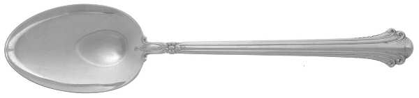 Silver Plumes (Sterling, 1939, No Monograms) Tablespoon (Serving Spoon)