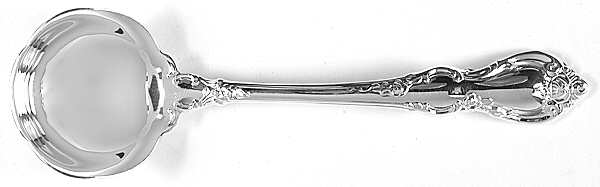 Spanish Provincial (Sterling, 1967) Solid Piece Cream Ladle by Towle Silver