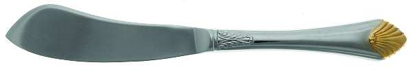 Stratton Gold (Stainless, Gold Accent) Hollow Handle Master Butter Knife