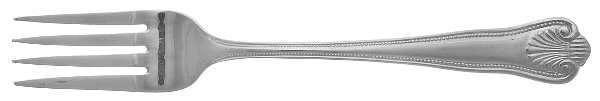 Stuart Shell (Stainless) Individual Salad Fork by Towle Silver