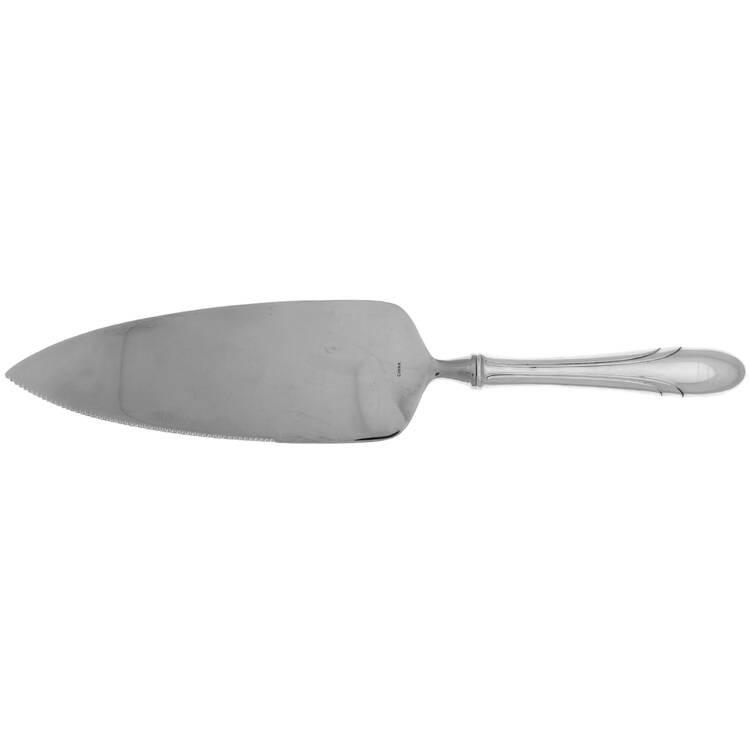 Symphony (Sterling, 1931, No Monograms) Pie Server with Serrated Stainless Blade HC