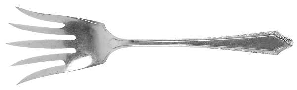 Virginia Carvel (Sterling, 1919, No Monograms) Large Chipped Beef Fork
