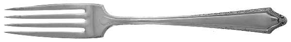 Virginia Carvel (Sterling, 1919, No Monograms) Fork
