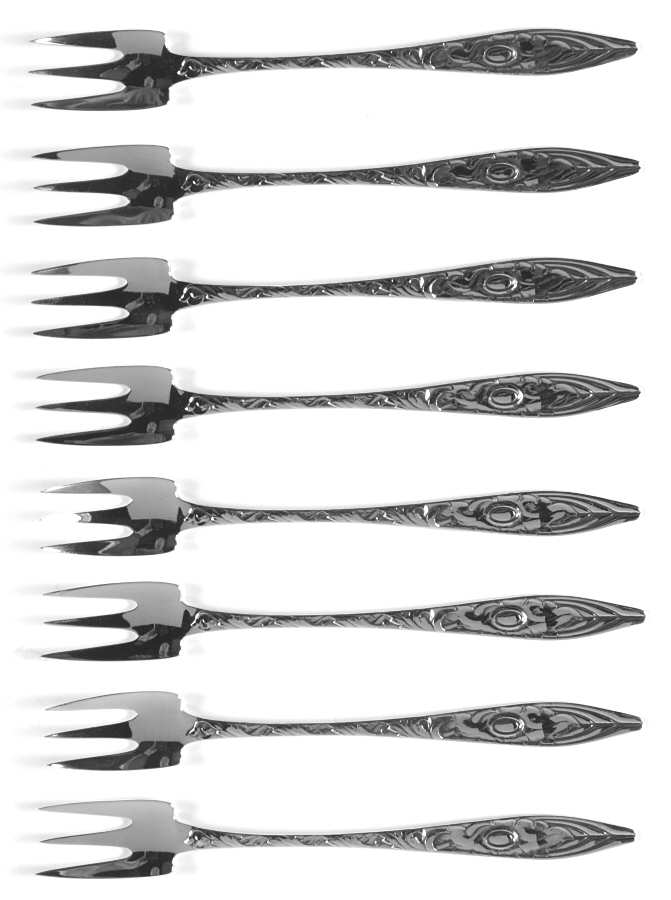TWS226 (Sterling) Cocktail/Seafood Fork - Set of 8