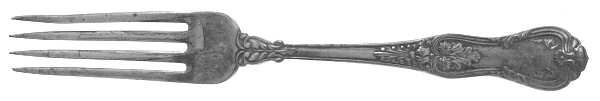 Regent (Silverplate, 1884, No Monograms) Fork