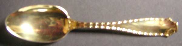 Marquise Gold (Sterling, Gold Vermeil, 1902) Teaspoon