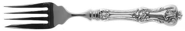 Federal Cotillion(Sterling, Newer) Individual Hollow Fish Fork, Stainless Tines