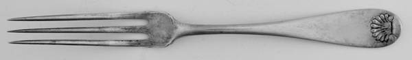 Shell (Sterling, 1889-1890) Strawberry Fork