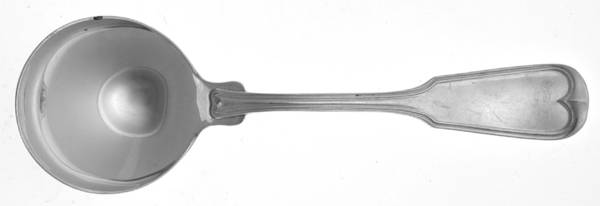 Fiddle Thread (Sterling) Round Bowl Soup Spoon (Cream Soup)