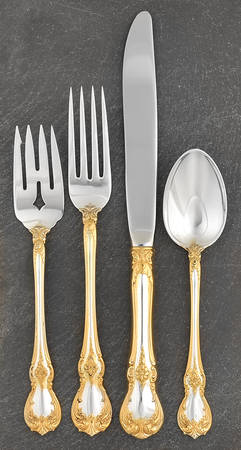 Old Master Gold (Sterling) 4 Piece Place Size Setting