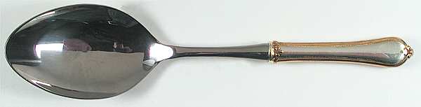 Old Newbury Gold (Sterling, Gold Acct) Dressing Spoon with Stainless Bowl