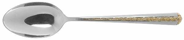 Rambler Rose Gold (Sterling, 1992) Dessert/Oval Soup Spoon