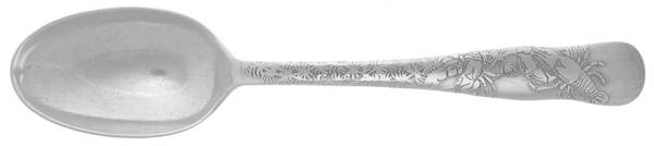 Lap-Over-Edge (Acid Etched) Demitasse Spoon