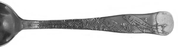 Lap-Over-Edge (Acid Etched) Demitasse Spoon