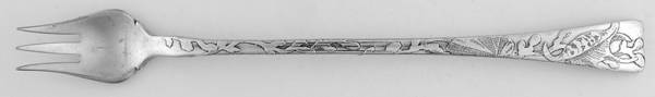 Lap-Over-Edge (Acid Etched) Oyster Fork