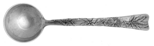 Lap-Over-Edge (Acid Etched) Round Bowl Soup Spoon (Bouillon)