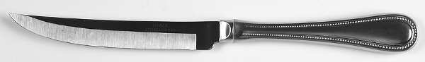 Beaded Antique (Stainless) Individual Steak Knife with Pinch Handle