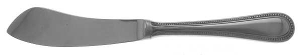 Beaded Antique (Stainless) Hollow Handle Master Butter Knife